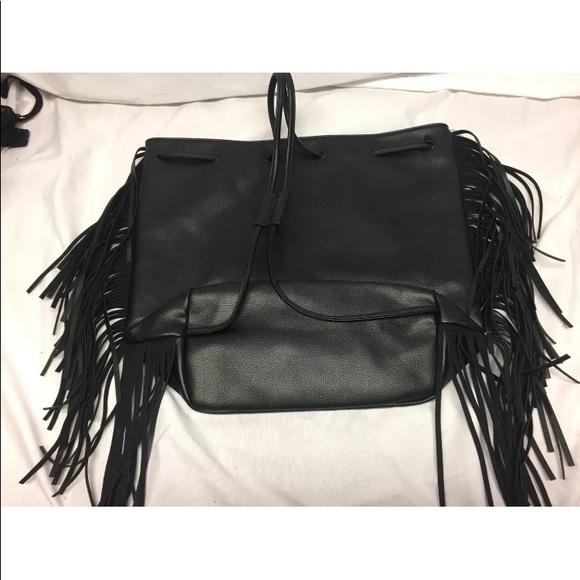 Victoria’s Secret Black fringed backpack - Picture 5 of 6